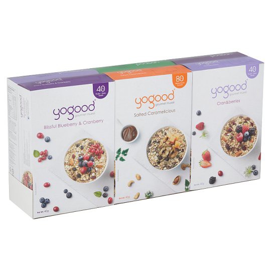 (Halal)YOGOOD Gourmet Muesli Blissful blueberry&Cranberry/Cran&berries