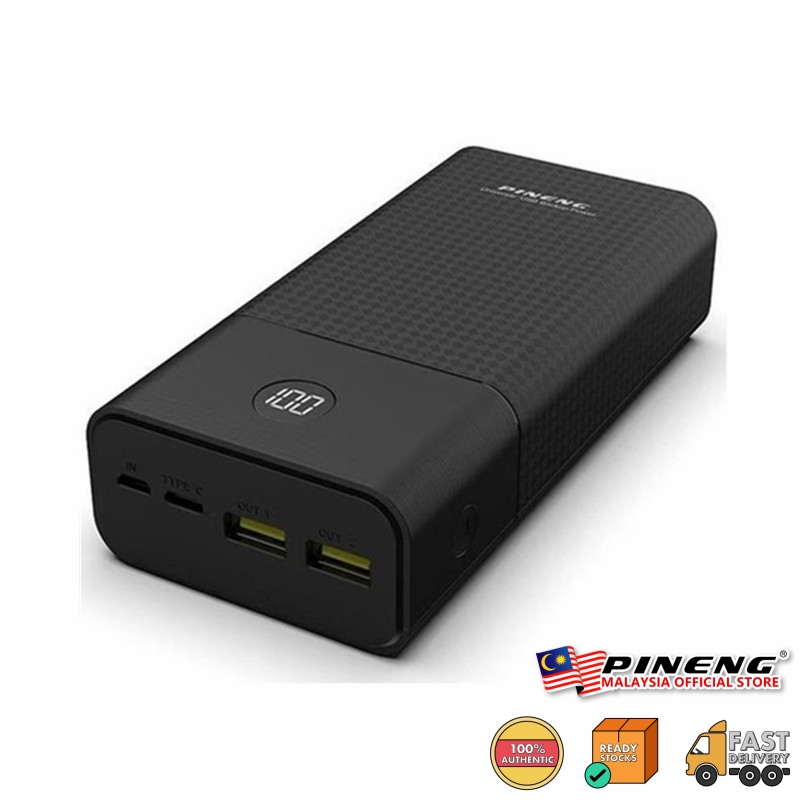 Pineng Pn 899pd 30000mah Qc 3 0 Pd 3 0 Power Bank Shopee Malaysia
