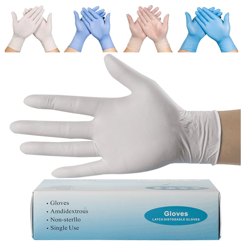 surgical rubber gloves