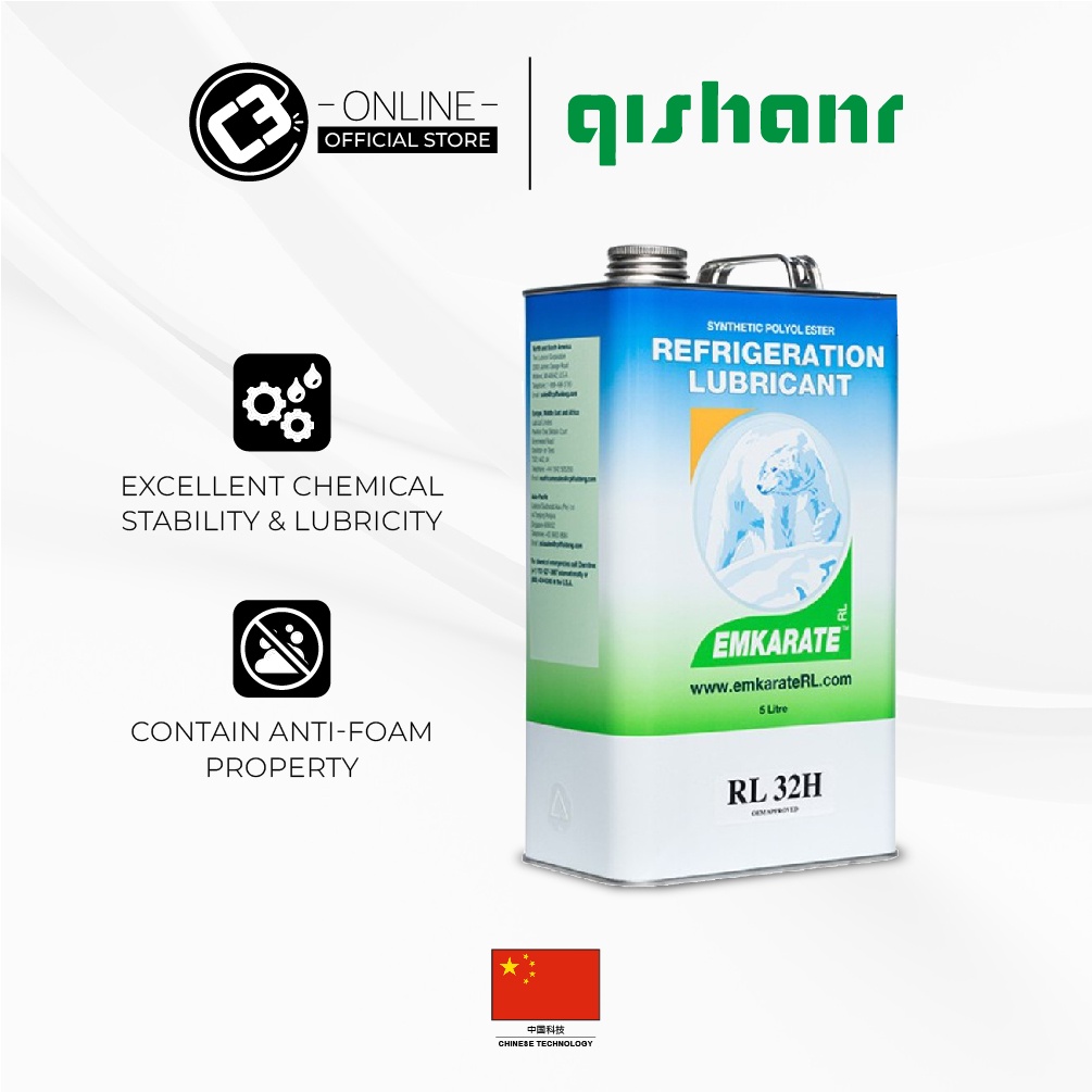 5LRL32H EMKARATE Refrigerant Oil / Refrigeration Lubricant Compressor