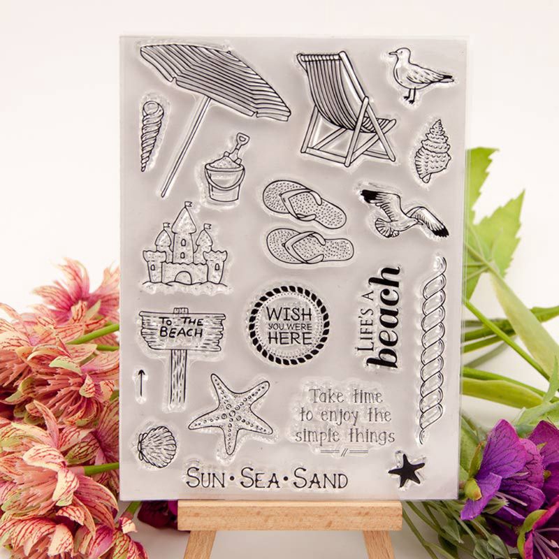 German Clear Silicone Stamp Seal for DIY Scrapbooking Photo Album Decorative BANYU Clear Stamp 