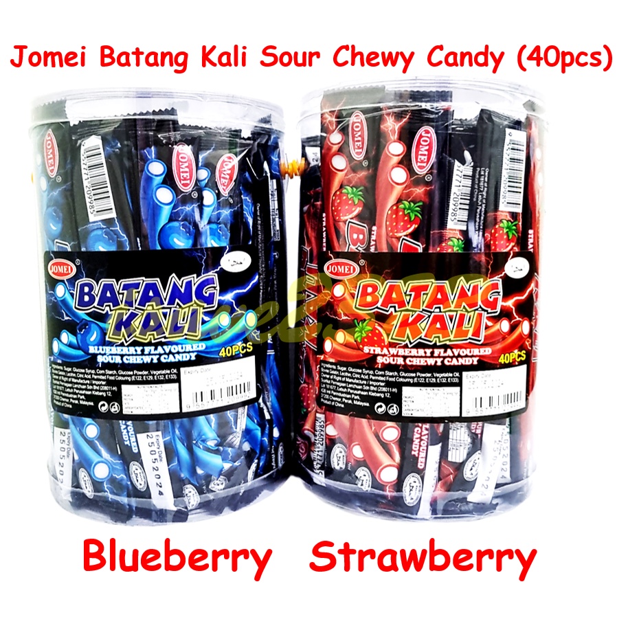 [HALAL] Jomei Batang Kali Sour Chewy Candy (40pcs) Blueberry