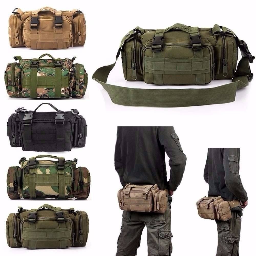 Beg Askar Tactical Waist Bag Shoulder Sling Porch Army Military ...