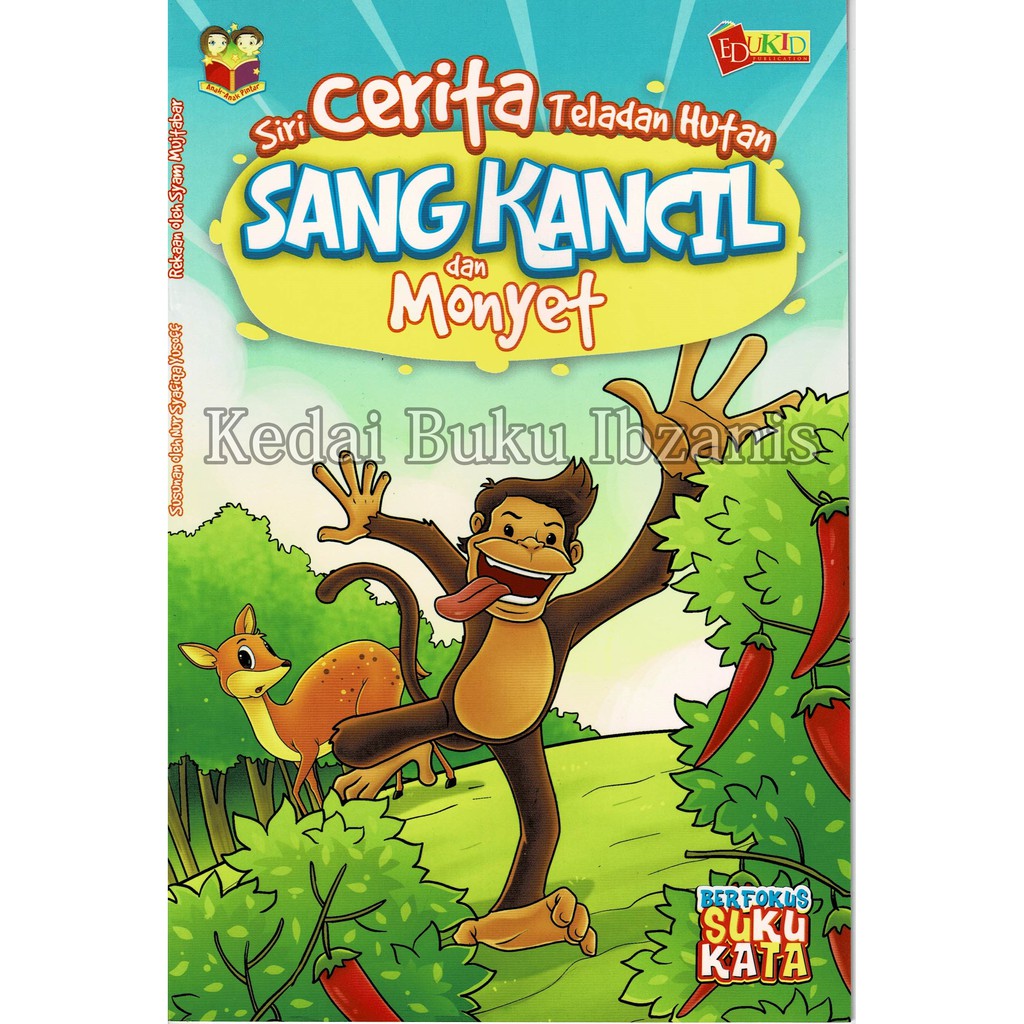 Buku Siri Cerita Teladan Hutan Sang Kancil Dan Monyet Shopee Malaysia 7155