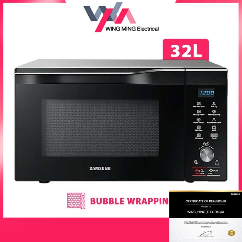 Samsung 32L Convection Microwave Oven with HOT BLAST, 2 Years Official
