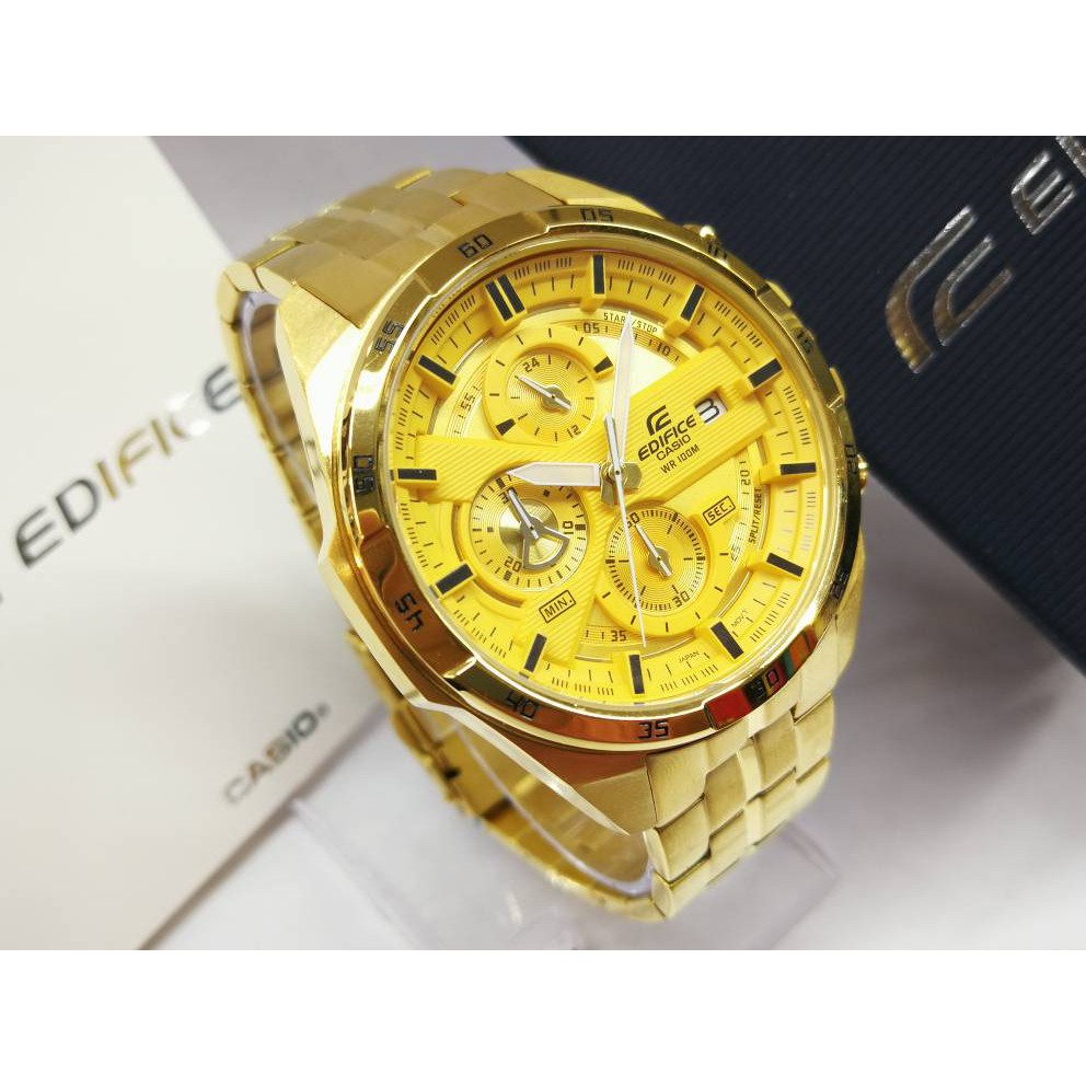casio edifice gold edition