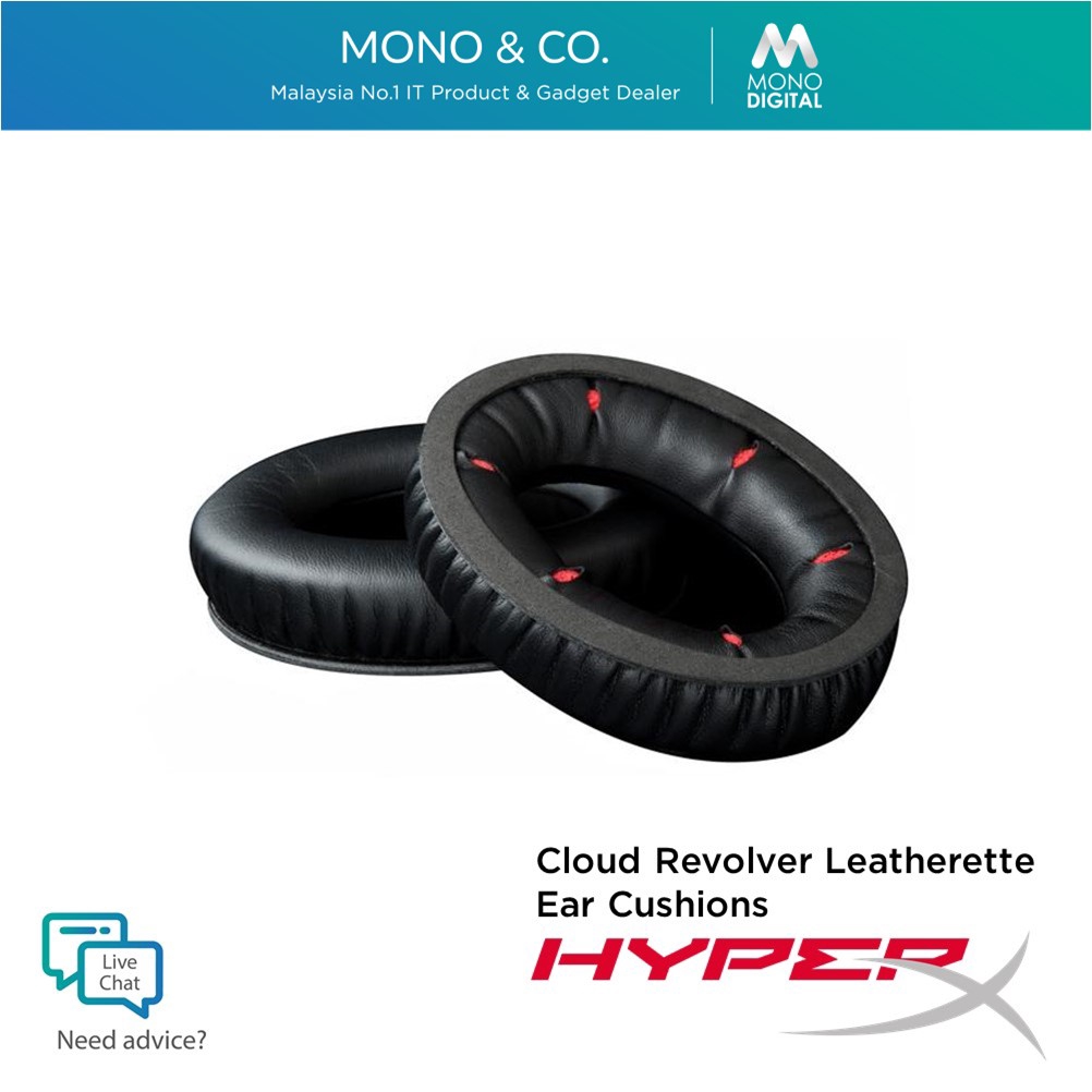HyperX Cloud Revolver Leatherette Ear Cushions HXS-HSEP5