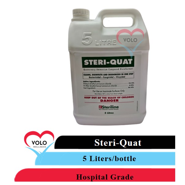 SteriQuat, Quaternary Ammonium Compound Disinfectant (Hospital Grade