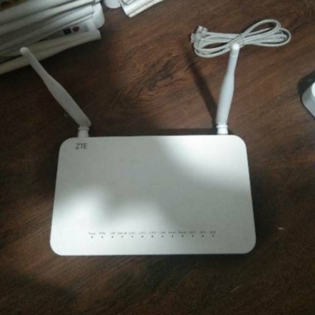 Zte F609 V3 Modem Gpon Used Condition 2nd Shopee Malaysia