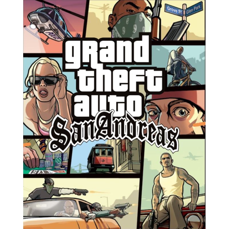 GTA: San Andreas | Google Drive (PC Games) | Shopee Malaysia