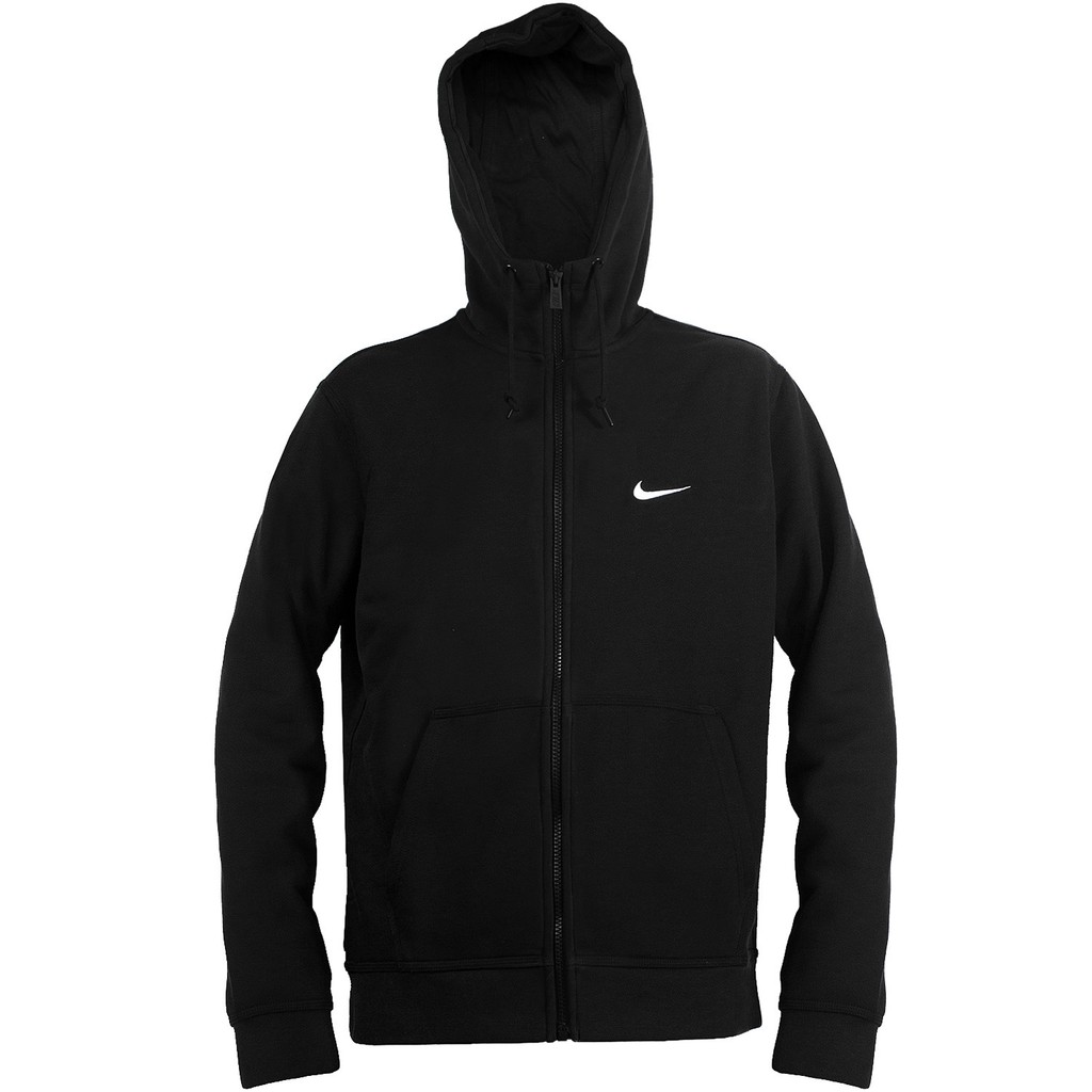 nike club fz hoody swoosh