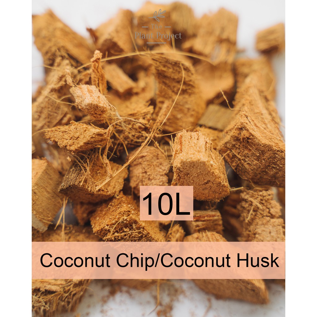 The Plant Project | Coco Husk Coco Chip Coconut Husk Cocopeat Kelapa Cincang 1-6cm 椰子壳薯片 10L Sabut Kelapa