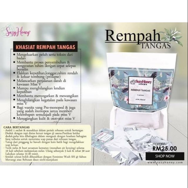 Rempah Tangas Suzyhoney