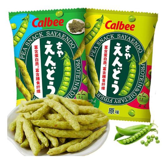 Calbee Pea Snack Sayaendo 64g