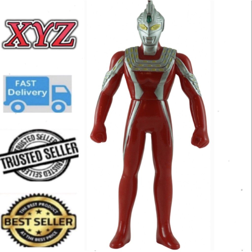 Ultraman Ultraseven 21 Sofubi Toy Figure Original Bandai (100% Ready Stock  Fast Postage) | Shopee Malaysia
