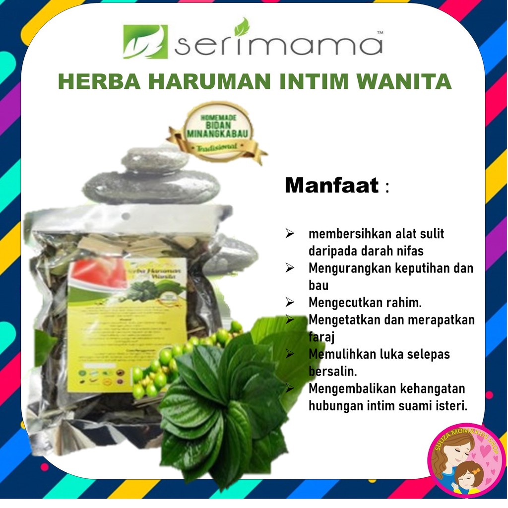 Serimama Herba Haruman Intim Wanita 20gram Shopee Malaysia