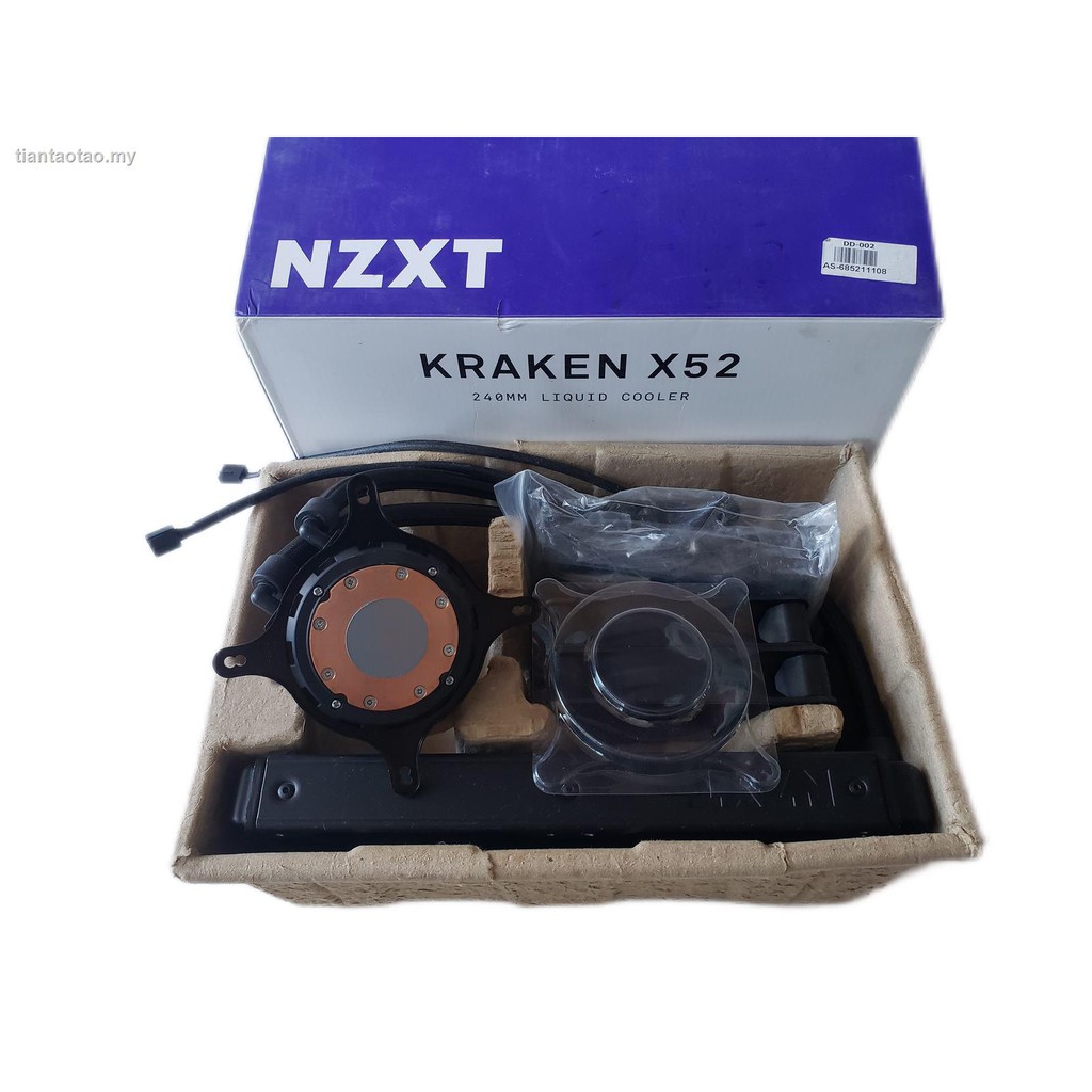 The Spot An East Spare Parts Library Was Not On The Machine Enjie Nzxt Kraken X52 X62 X72 Integrated Water Cooled Radiator Shopee Malaysia