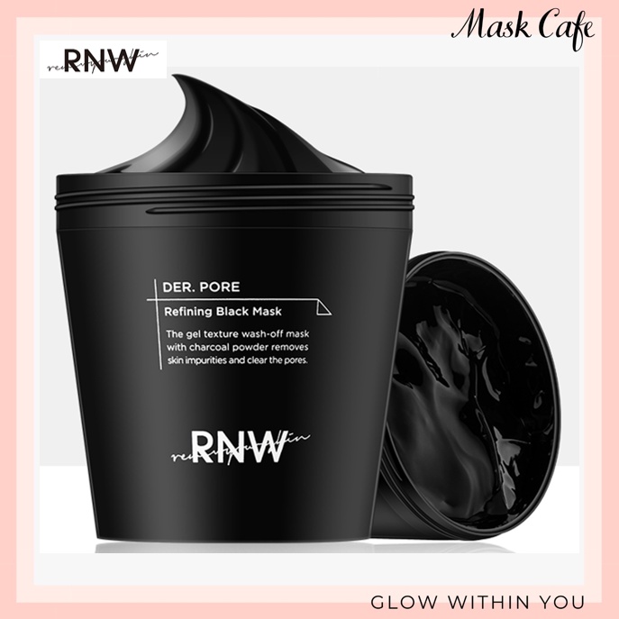 [SALE BORONG ReadyStock] RNW Refining Black Mask/Gel Texture Wash Off ...