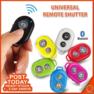 𝗕𝗟𝗨𝗘𝗧𝗢𝗢𝗧𝗛 Shutter Wireless Remote Control Monopod Tripod Selfie Stick Self Timer Mobile Phone Camera Gadget