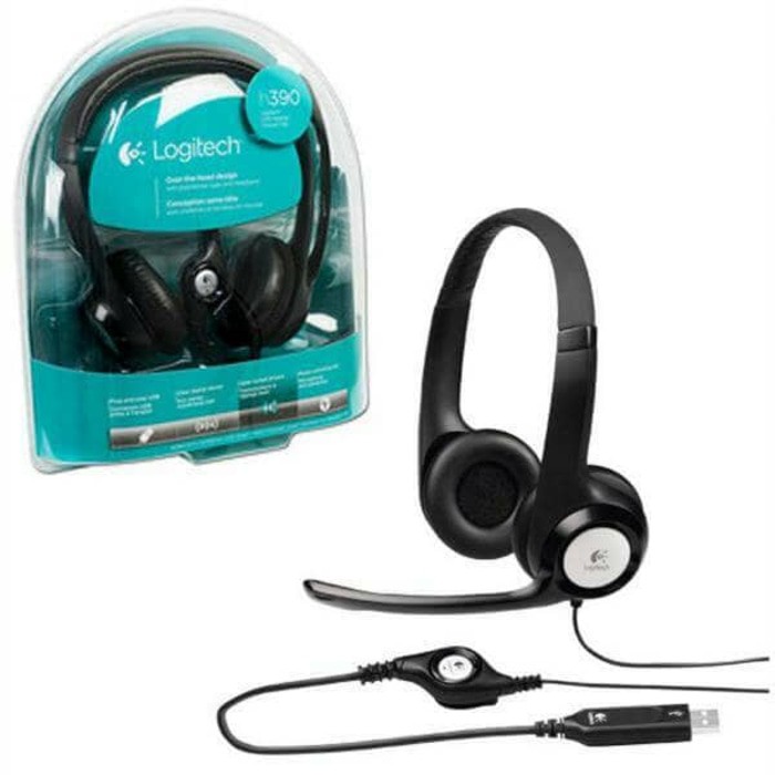 headphone logitech h390