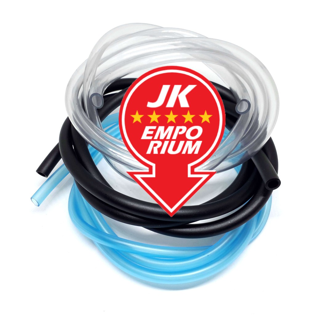 1m Aquarium Airline Tubing Air Tube High Pressure PU CO2 Black Aeration Hose Oksigen Oxygen