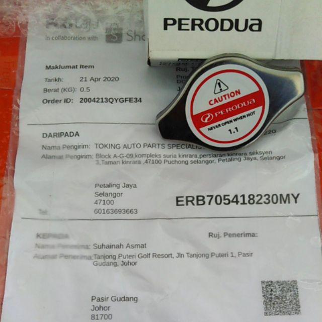 ORIGINAL PERODUA ALZA & MYVI LAGI BEST (2011-2017) KANCIL 