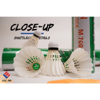 ORIGINAL !! Ling Mei Shuttlecock Feather M700 / M600 | Shopee Malaysia