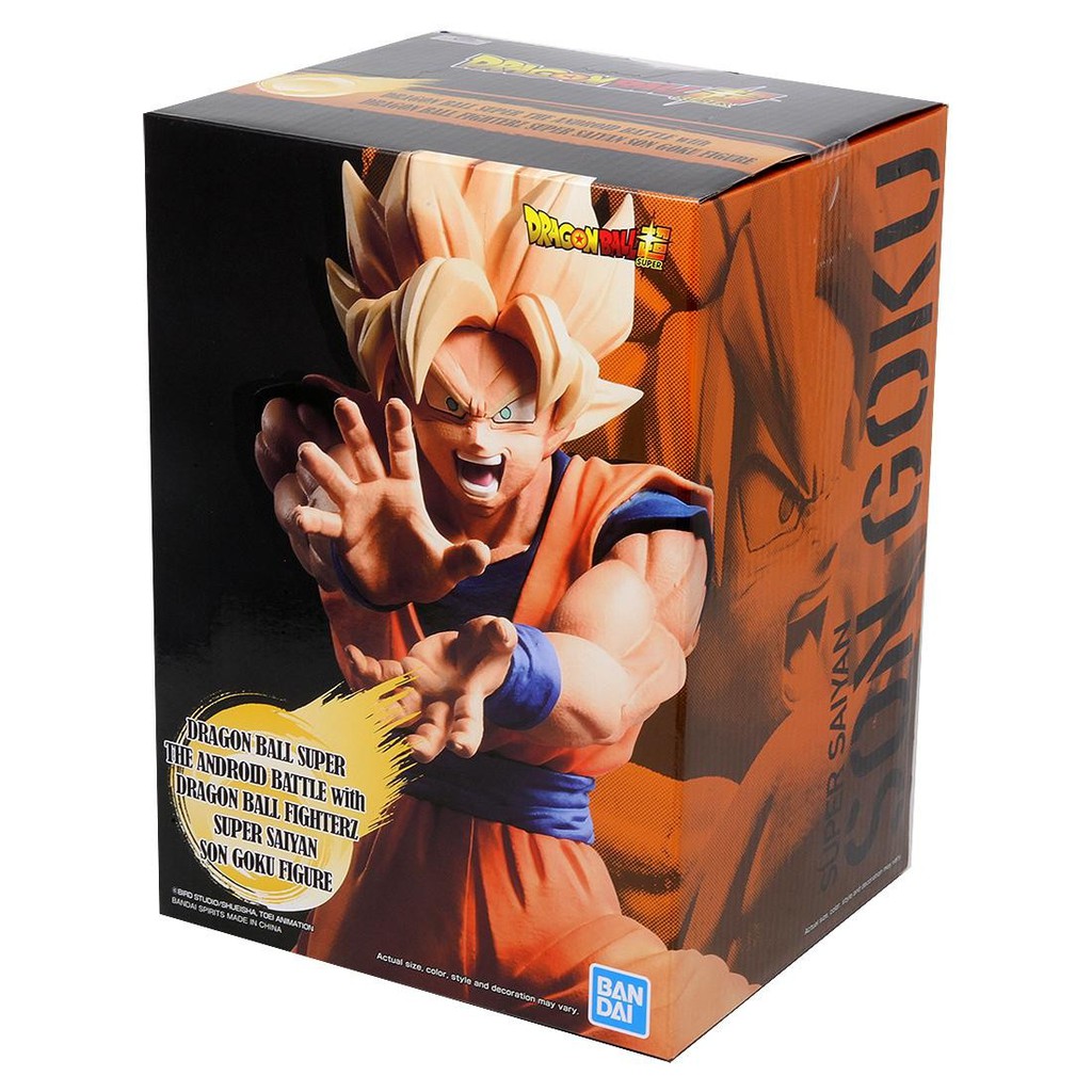 Anime Dragon Ball Super The Android Battle With Dragon Ball Fighterz Super Saiyan Son Goku Original Bandai Japan Shopee Malaysia