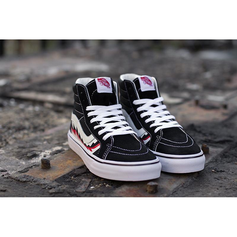 vans x bape sharktooth