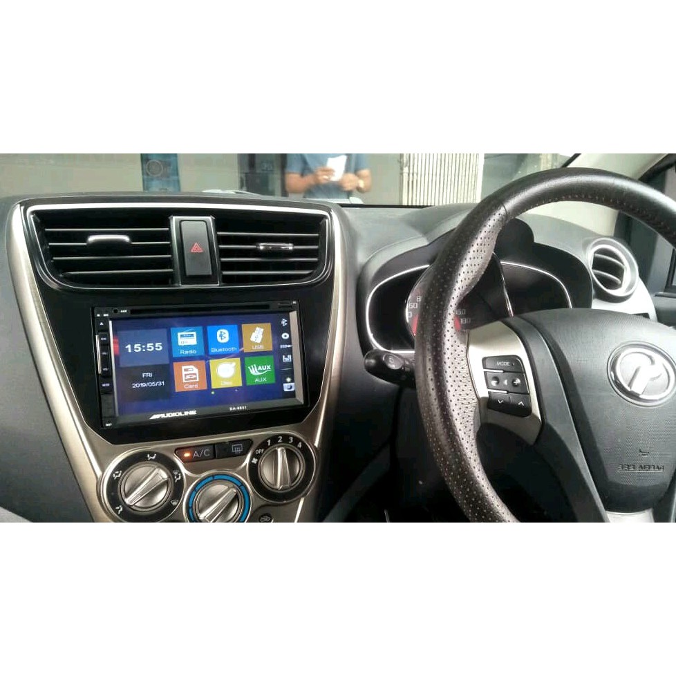 LEON Perodua Axia Bezza 6.95" FHD DVD USB MP4 MP5 MKV 