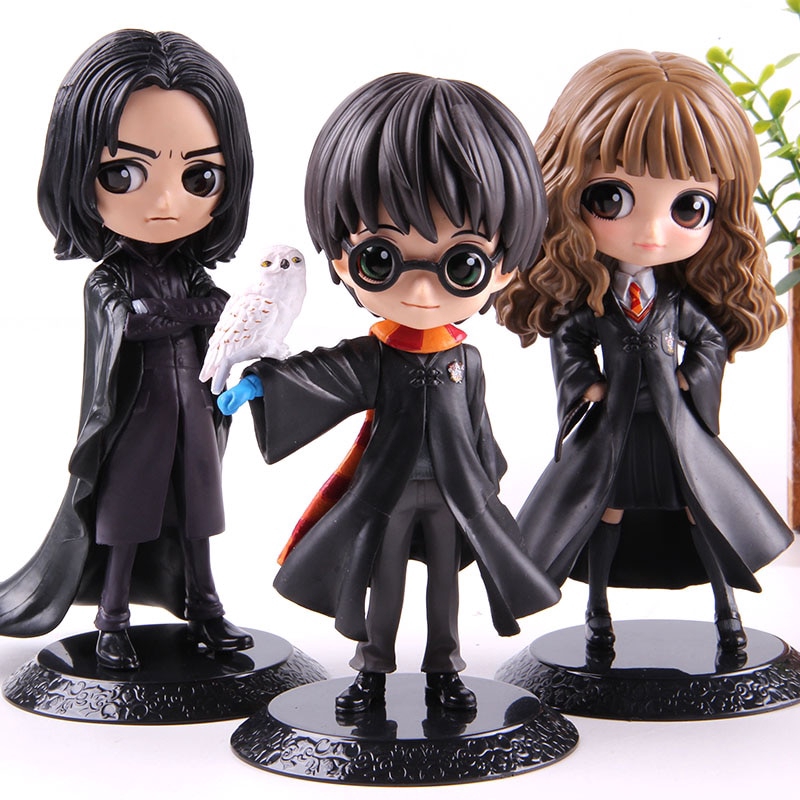 Q Posket Harry Potter Figure Harry Potter Granger Severus Snape Hermione Dolls Q Version Model Toys Shopee Malaysia
