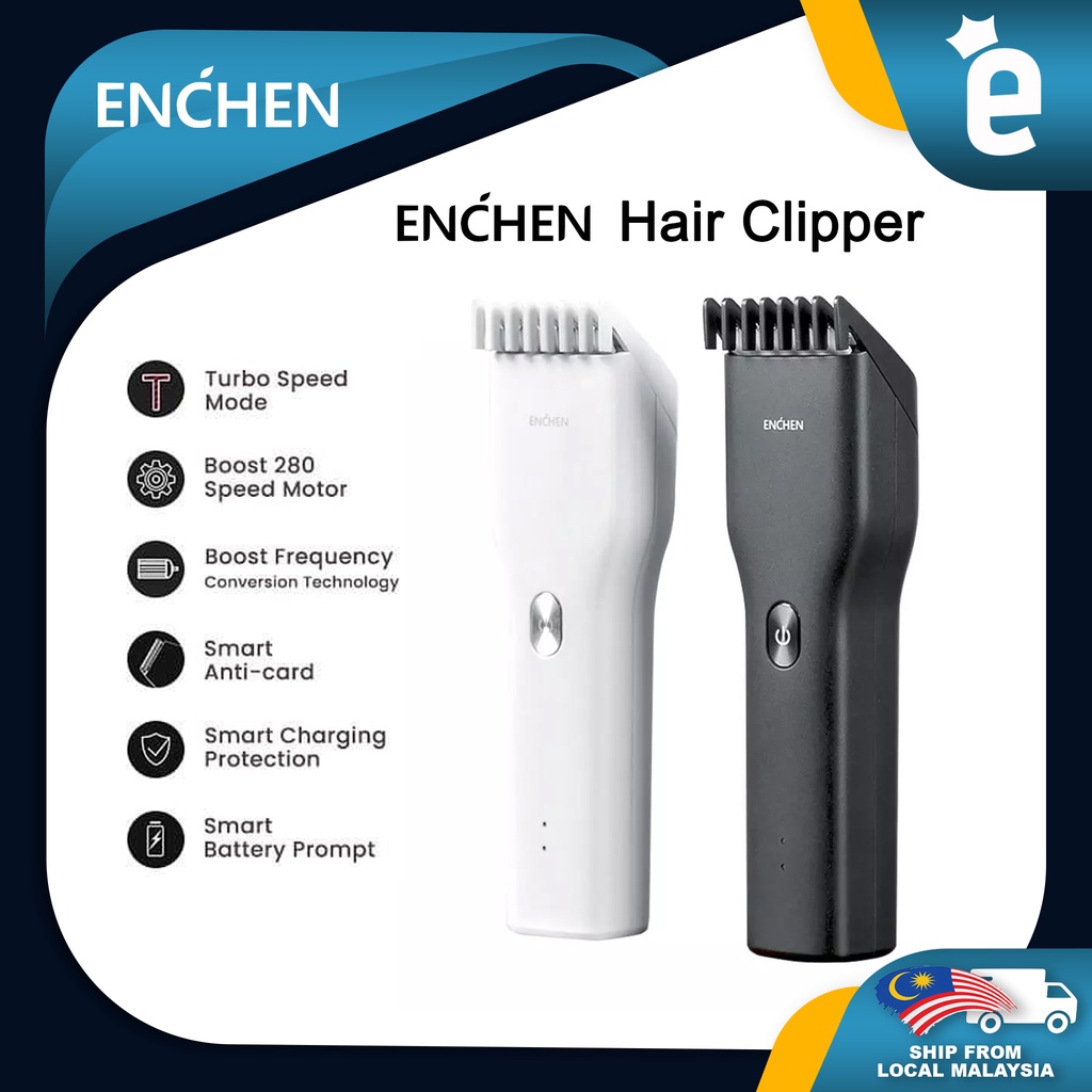 Enchen Boost Hair Clipper Mesin Gunting Rambut Hair Trimmer Unisex Mi Hair Cutter Men Hair Shaver Hair Cut Machine