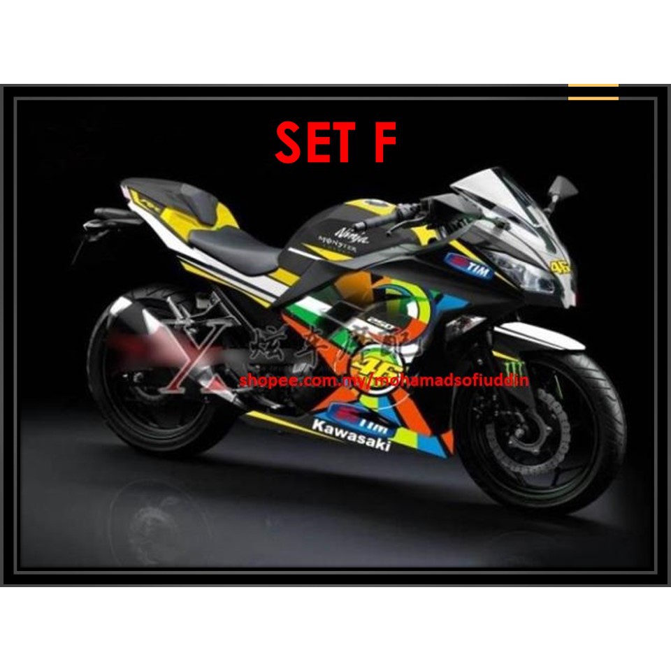 coverset kawasaki ninja 250