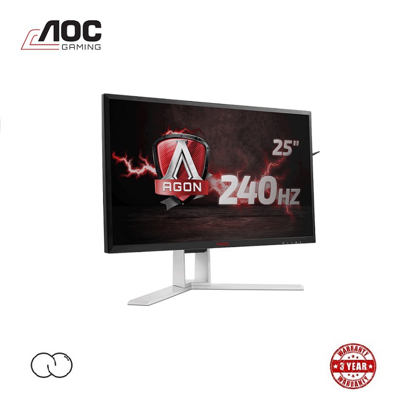 Aoc Agon 25 Gaming Monitor Vga Dvi Displayport Hdmi Ag251fz Shopee Malaysia