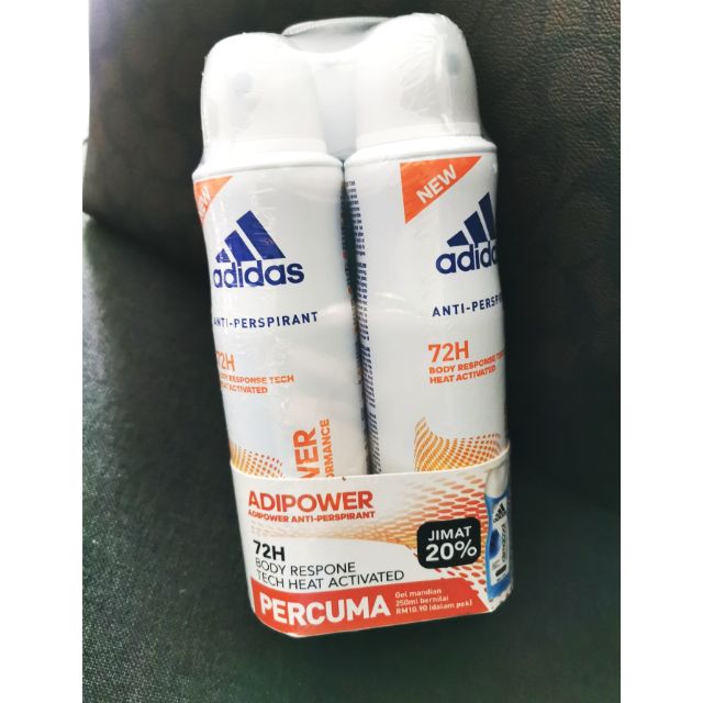 adidas adipower shower gel