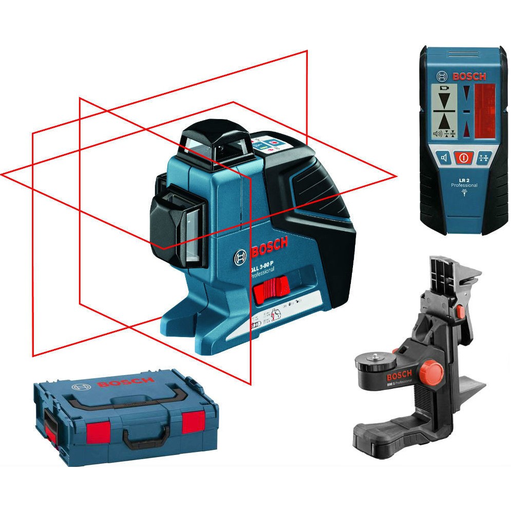 Bosch GLL 380 P Multi Line Laser Leveler Shopee Malaysia