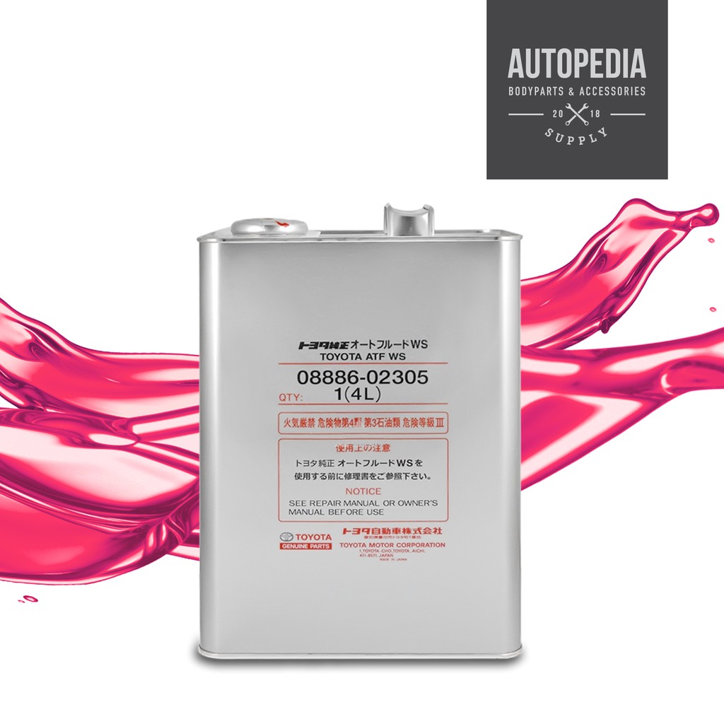 Toyota Genuine ATF WS (4L) | Shopee Malaysia