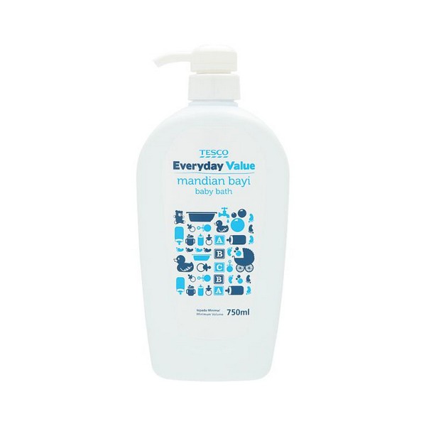 Tesco Edv Baby Bath (750ml) Shopee Malaysia