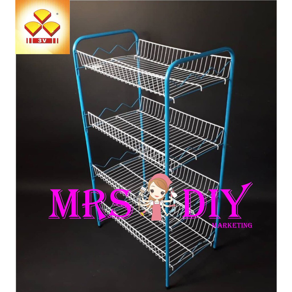 MRS DIY  3V VL PLATE RACK RAK  PINGGAN  MANGKUK DISH 