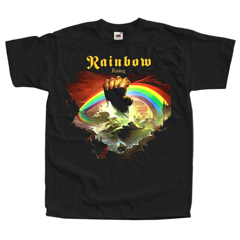 rainbow rising t shirt