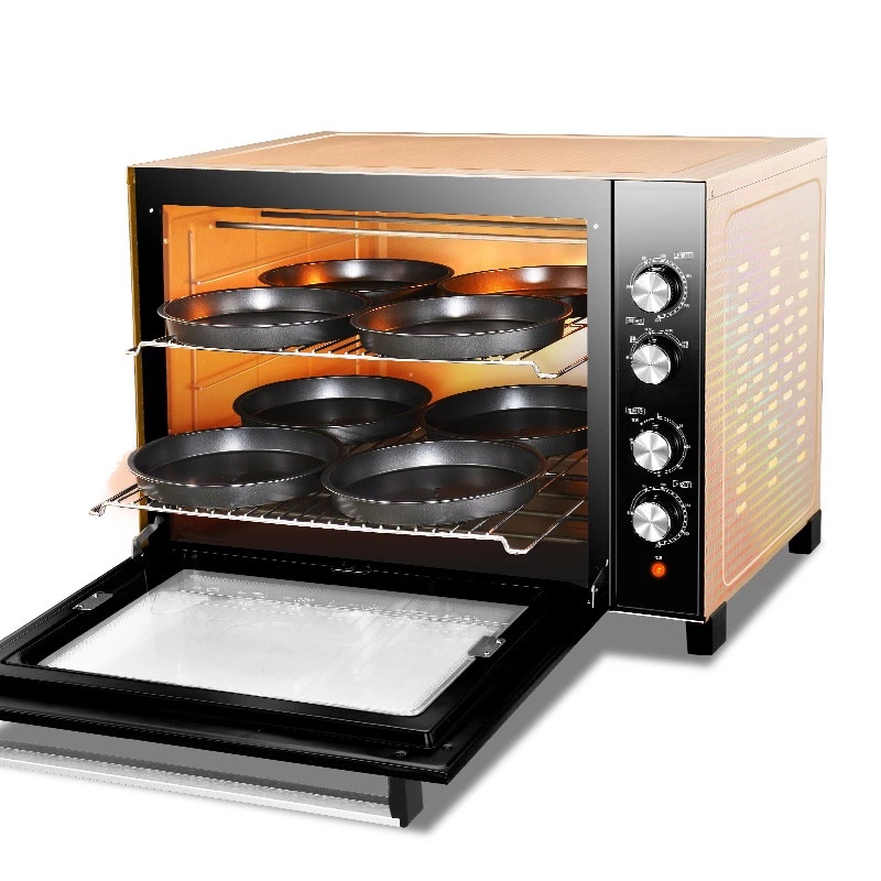 Houshold electric oven pizza oven commercial electric oven 100L cake bread large pizza hot air