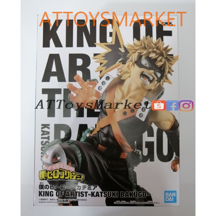 Original My Hero Academia King Of Artist Katsuki Bakugo Shopee Malaysia