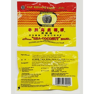 UBAT BATUK CAP KELAPA LAUT AFRICA LOZENGES (2 PACKS)  Shopee Malaysia