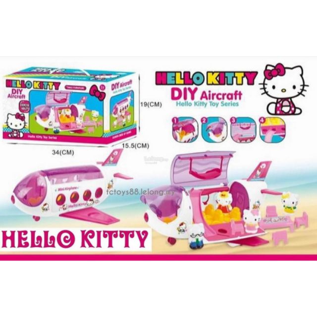 hello kitty airplane set