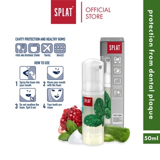 SPLAT Express Oral Care Foam 2 IN 1 - Mint