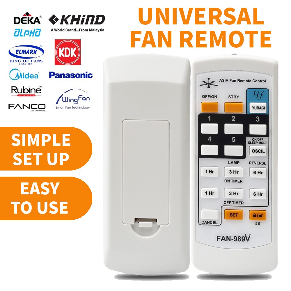 Universal Fan Remote Ceiling Wall Fan Control Shopee Malaysia