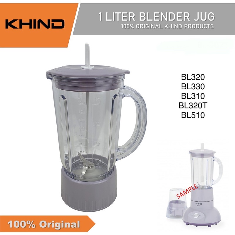 Original Khind Blender Jug BL320T/BL330/BL320/BL310/BL510