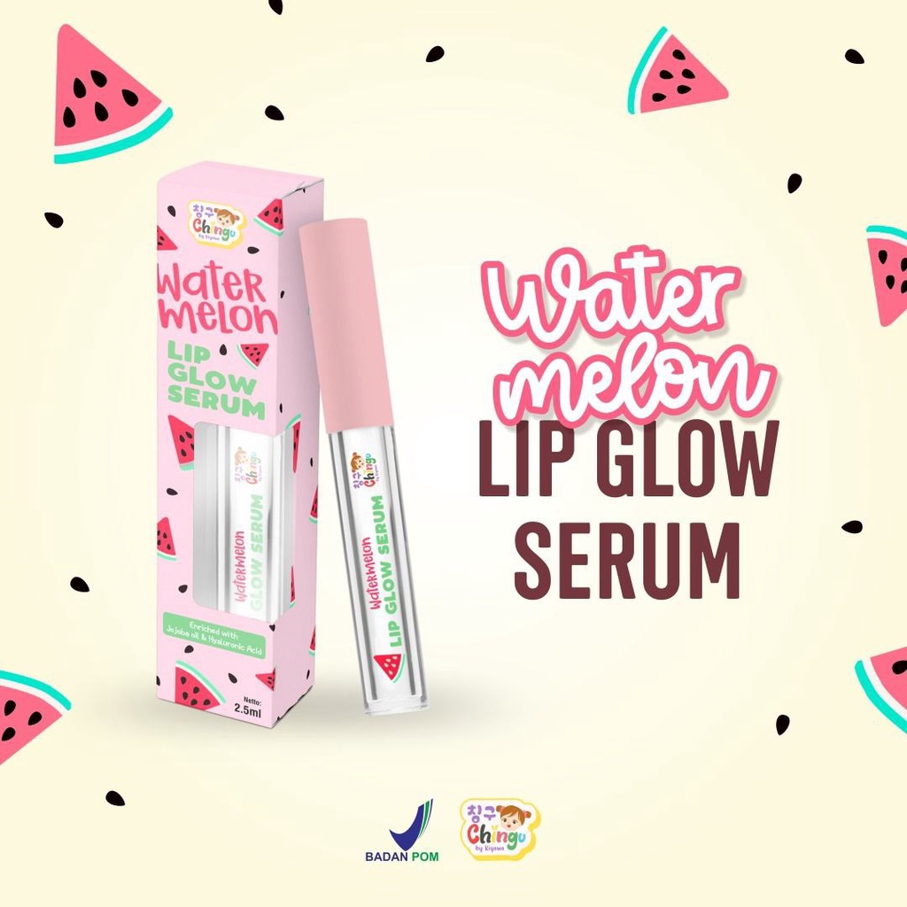 Watermelon lip GLOW serum CHINGU BY KIYOWO / lippie WATERMELON serum
