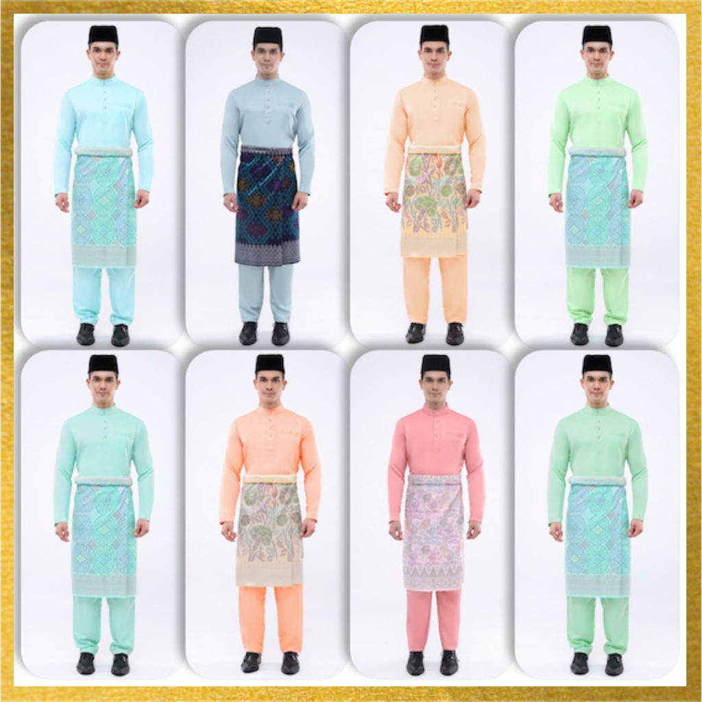 Baju melayu teluk belanga jakel