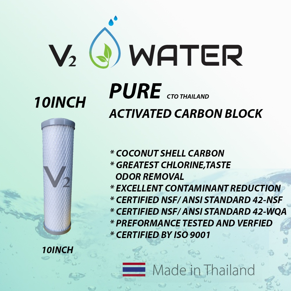 water filter pure cto thailand/carbon block filter/water filter/cto thailand